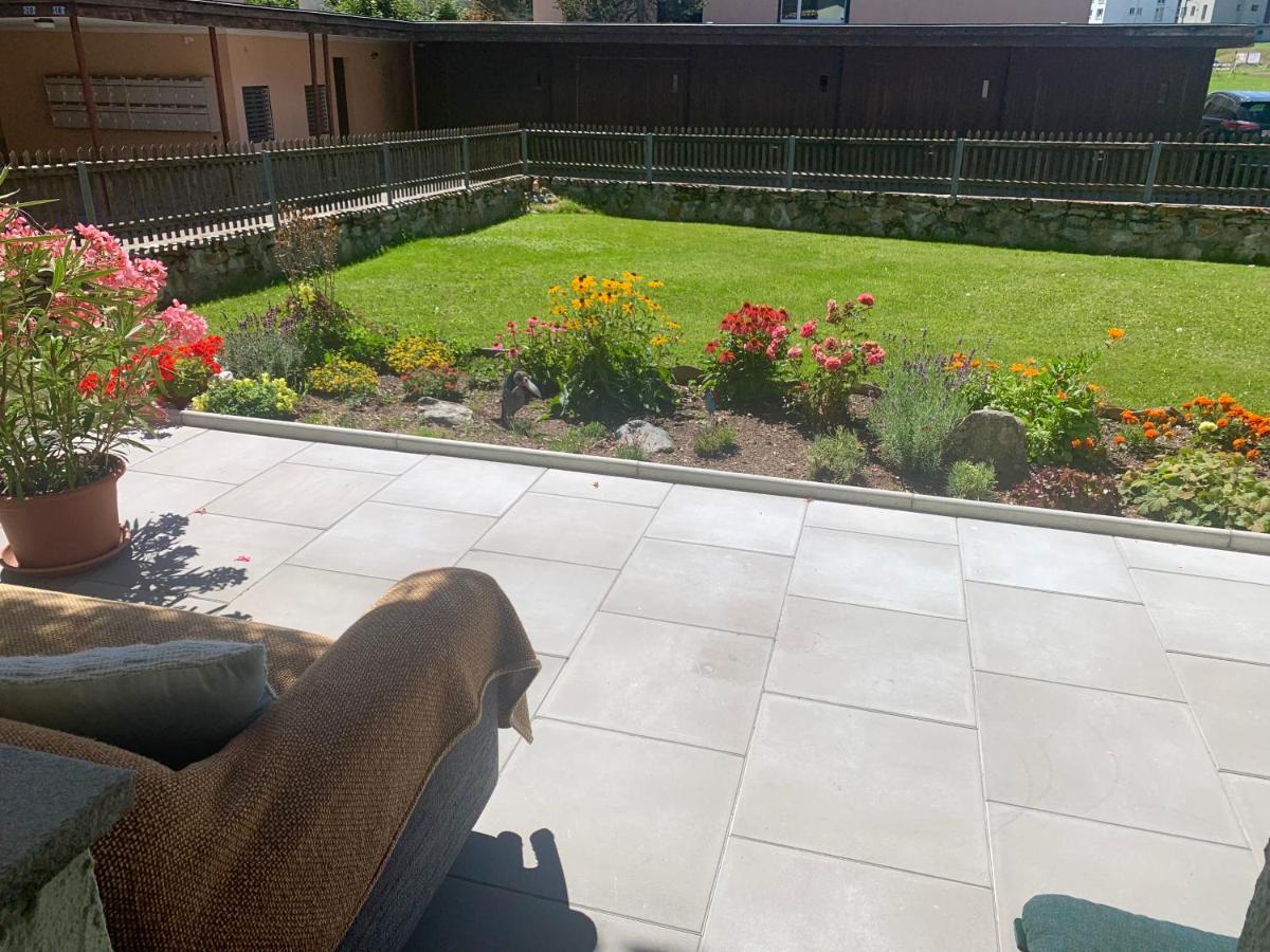 Am Ufer Hotel Davos Bagian luar foto
